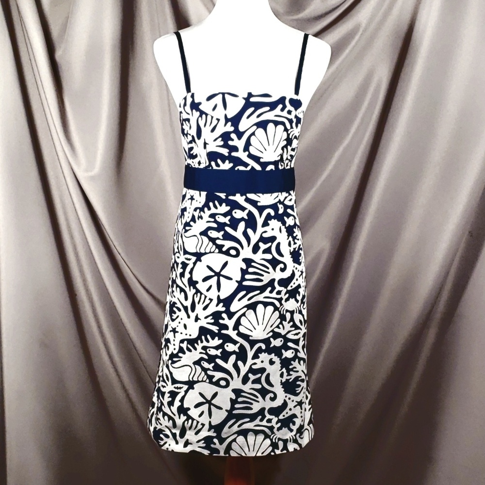 VINEYARD VINES Spaghetti Strap Nautical Dress NWOT